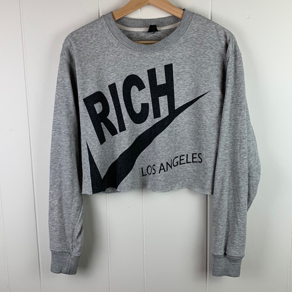 JoyRich Cropped Sweatshirt - Picture 1 of 3